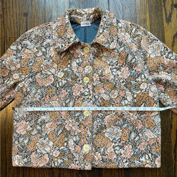 LESET, Floral Tapestry Blazer, Small - Picture 6 of 8